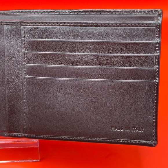 PRADA with COA.  Black Leather Men's Wallet. - Picture 3 of 11